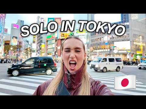 SOLO TRAVELLING TOKYO FOR THE FIRST TIME🇯🇵 (JAPAN VLOG)