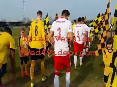 Leamington Brakes Guard Of Honour Vs Poole Town 12/03/2016