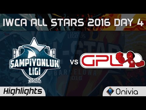 TCL vs GPL Highlights Game 1 IWCA Barcelona 2016 D4 Turkey vs SouthEast Asia