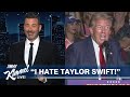 Trump's Taylor Swift Tantrum, UNFAIR Emmys RIGGED Against Jimmy & Guillermo Drinks with Emmy Winners