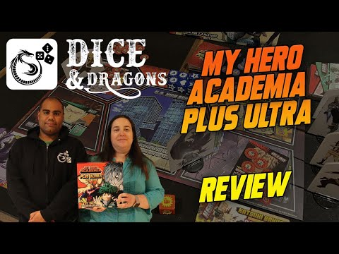 Dice and Dragons - My Hero Plus Ultra Board Game Review