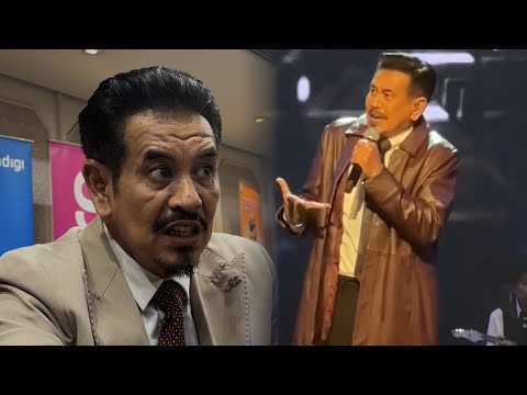 Usop Wilcha tahan sakit, rupanya ini punca mulut senget