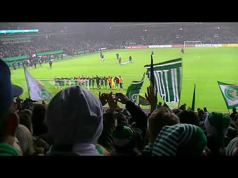 Werder Bremen : Freiburg 3:2 Pokal (20.12.2017)