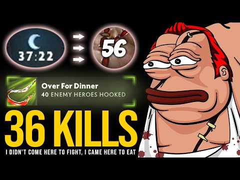 EPIC MAGNETIC HOOKS !!! PUDGE 8000+ HP FARMING STRENGTH MODE 37 MINS 56 FLESH HEAP | Pudge Official