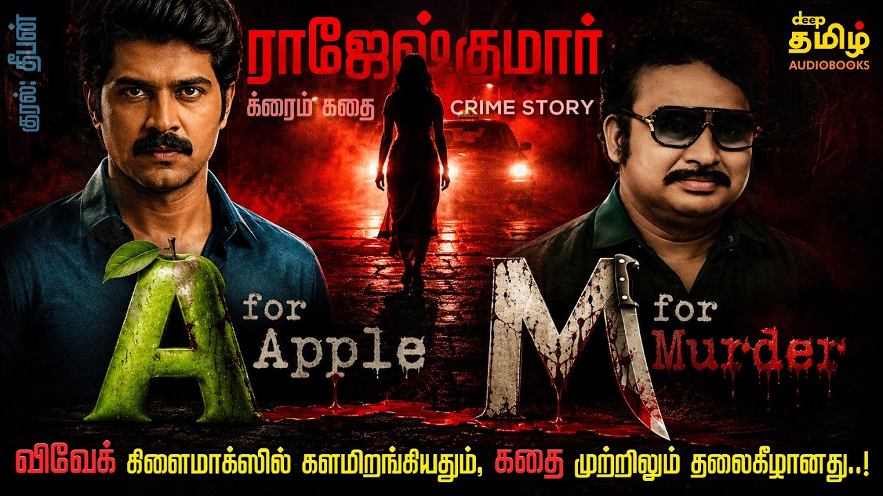 ராஜேஷ்குமாரின் கிளாசிக் க்ரைம் கதை | A For Apple M For Murder | Rajesh Kumar C