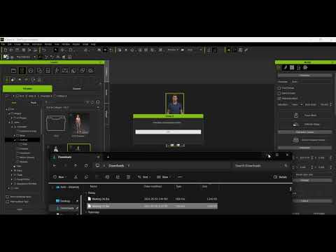 How to export animation from Mixamo and import it into iClone. #mixamo  #iclone8 #iclone #unity