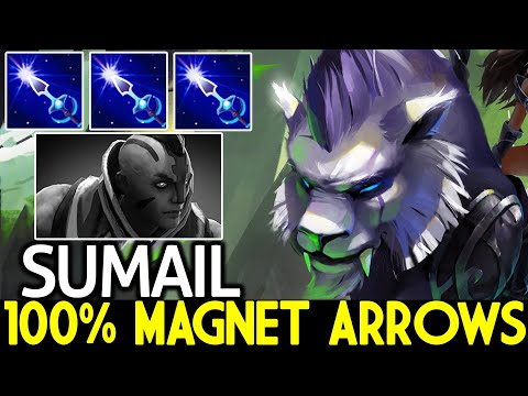 SUMAIL [Mirana] 100% Magnet Arrows Counter Anti Mage Dota 2
