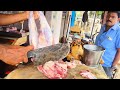 NEAT AND FRESH MUTTON CUTTING SKILLS KIRAN MEAT CUTTING ROYAL MUTTON SHOP KARIMNAGAR