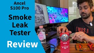 Just what you want to know: Ancel S100 PRO Smoke Machine leak Tester