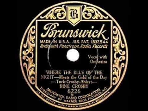 Videoclip de Where The Blue Of The Night (Meets The Gold Of The Day) — Bing Crosby