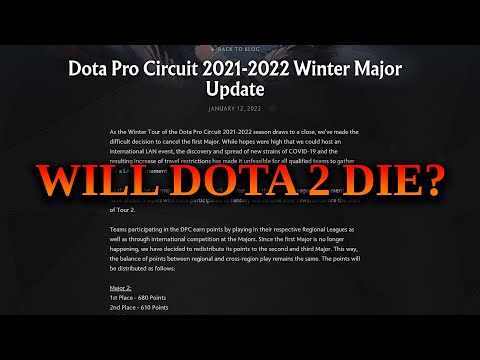Winter Major Canceled!?!? - Will Dota 2 Die???