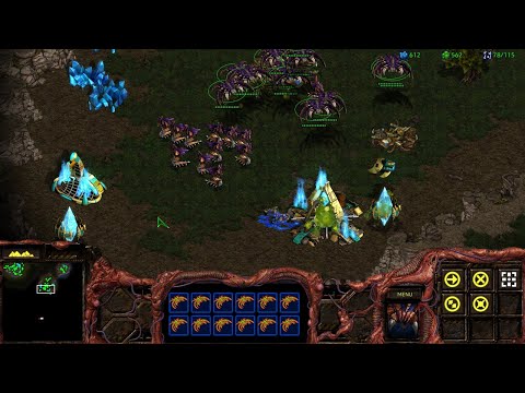 StarCraft: Remastered 4K 60FPS Campaign Zerg 9 - The Invasion of Aiur