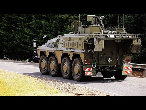 Finally! The British Army begins to test its new heavyweight armored vehicle