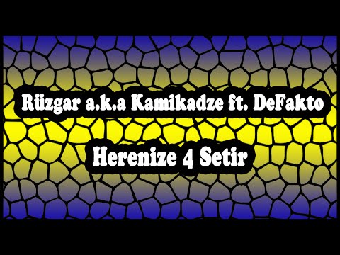 Rüzgar a.k.a Kamikadze - Hərənizə 4 Sətir (ft. DeFakto)
