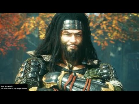 Nioh 2 Beta Demo - English dub cutscene