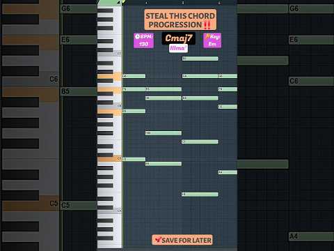 🪐 saturn's halo ahh beat #flstudio #midi #chords