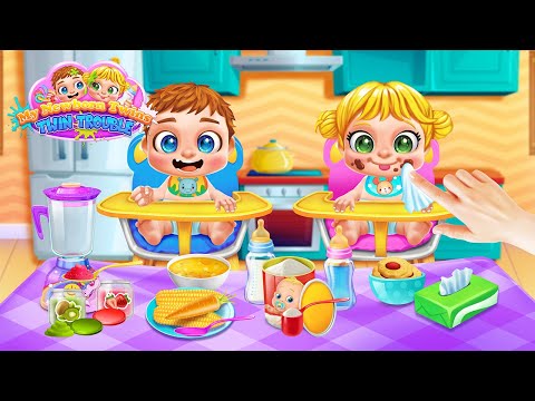 My Newborn Baby Twins Care Video