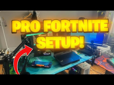 My CRAZY Fortnite Gaming Setup in Season 3 😳