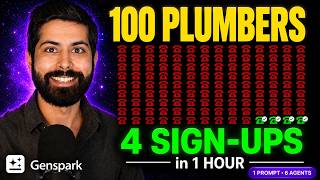 I Let AI Cold-Call 100 Plumbers (Genspark)