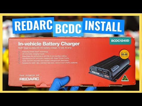 HOW TO Install REDARC BCDC 12v Dual Battery DC-DC Battery Charger BCDC1240D [Isuzu D-Max Build #11]
