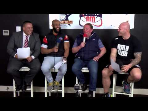 Andy Gregory cries over his dog