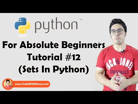 Sets In Python | Python Tutorials For Absolute Beginners In Hindi 12