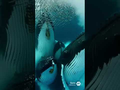 Une chasse spectaculaire : les baleines créent des tornades de bulles pour capturer leurs proies