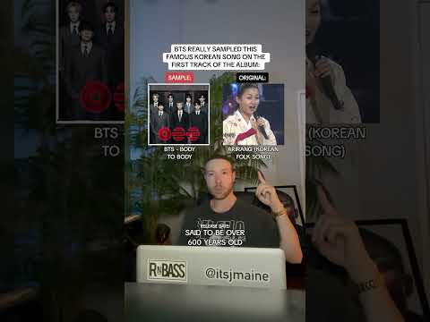 This Is The Song BTS Sampled In &ldquo;Body To Body&rdquo; Off ARIRANG #shorts #bts #arirang