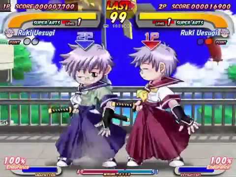 GoF2: Gleam of Force Replay - Ruki (COM) vs Ruki (Player)