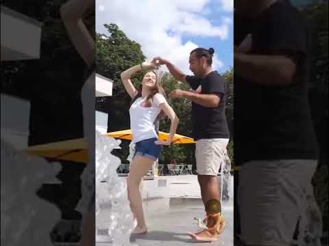 Jerusalema Master KG _ Salsa Cubana Baliando Casino - Ariel & Sofia #shorts