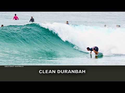 Surfing A Clean Duranbah Early Morning Session!