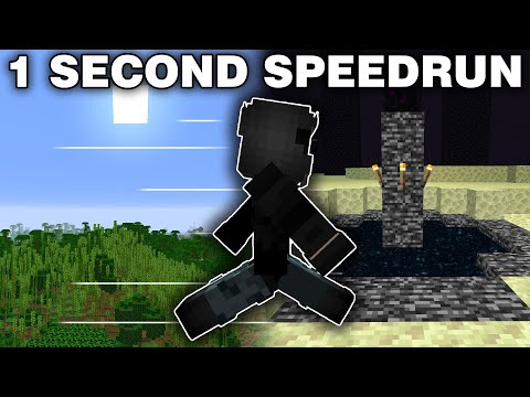 The Unbelievable Way That Minecraft Was Beaten In 1 Second