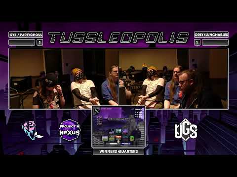Tussleopolis - Winners Quarters - Rye / PartyGhoul Vs. ORLY/Lunchables