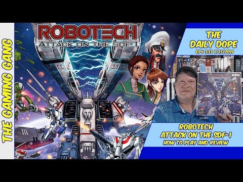 Robotech: Attack on the SDF-1 - Overview and Review on The Daily Dope #333