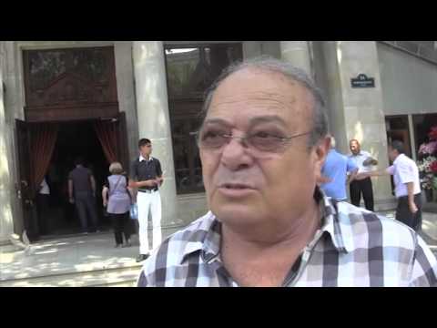 Şəfiqə Axundova ilə vida...