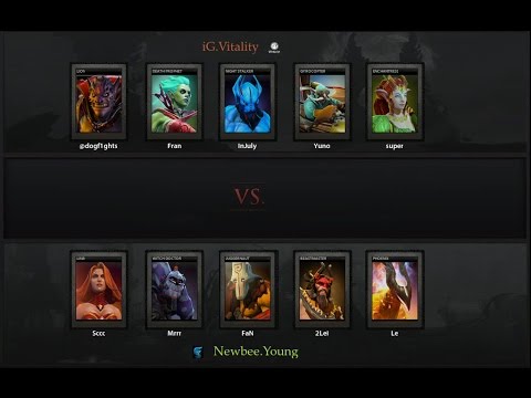 DOTA 2 : IG Vs Newbee.Y || Bo3 NYC 2 CN Playoffs
