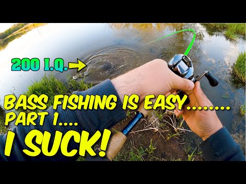 Bass Fishing is EASY...  200 I.Q. Bass vs fishermen  BFS fishing.