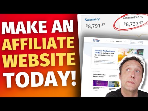 Make an AFFILIATE MARKETING WEBSITE 2021 with WordPress & Thrive - BEGINNERS TUTORIAL