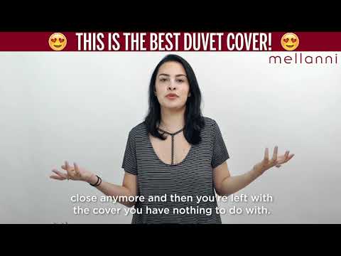 The Best Duvet Cover on Amazon - The Mellanni Fine Linens Duvet Cover Set!