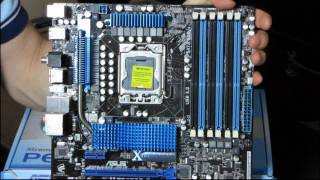 ASUS P6X58D-E Core i7 Extreme Crossfire SLI Motherboard Unboxing & First Look Linus Tech Tips