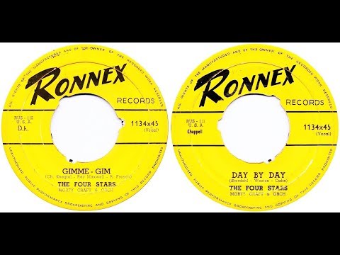 THE FOUR STARS - Gimme-Gim / Day By Day (1955) Ronnex Records