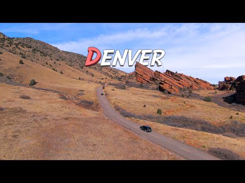 Aerial Denver, Colorado - 4K Drone Footage, City Tour