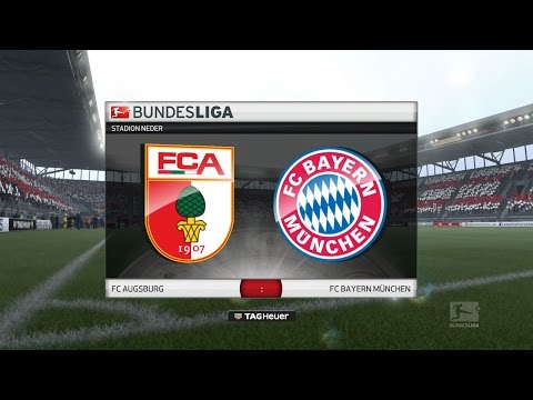 Fifa 17 FC Augsburg  vs. FC Bayern (Karrieremodus) 9.Spieltag