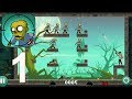 Stupid Zombies Gameplay Walkthrough Part 1 Chapter 1 Stage 1 Level 1 17 IOS Android