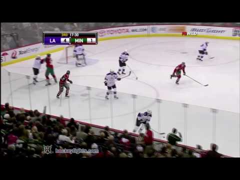 Matt Greene vs John Scott Dec 31, 2009 - Minnesota feed