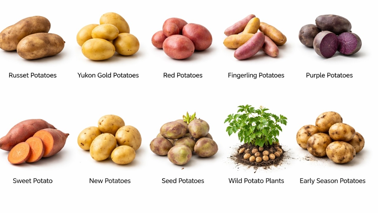Every type of potato explained 🥔🥔