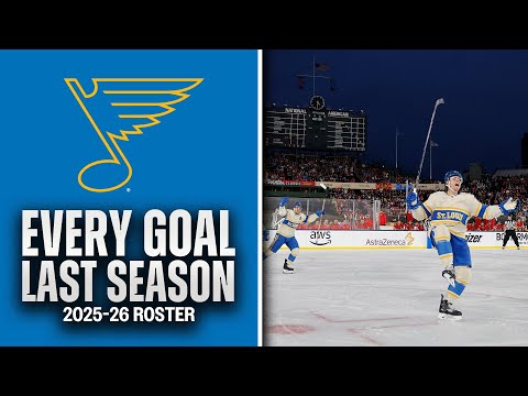 EVERY GOAL last season from the 2025-26 ST. LOUIS BLUES 🎵 #32in32