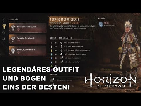 Legendäres Outfit(s) und Bogen/Waffen aus Arena - Eines der besten! | Horizon Forbidden West