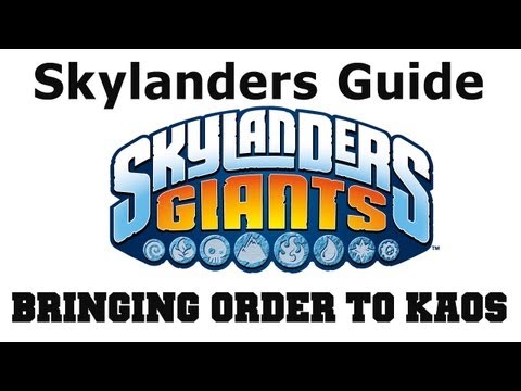 COTV - Skylanders Giants Bringing Order to Kaos Find All Collectibles Chapter 16