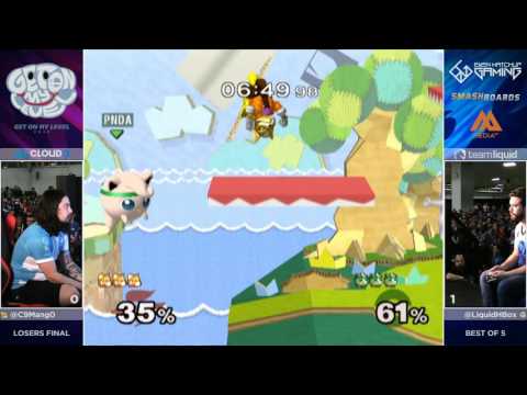 C9 Mang0 (Fox) vs Liquid`HungryBox (Jigglypuff) - GOML2016 - Losers Final